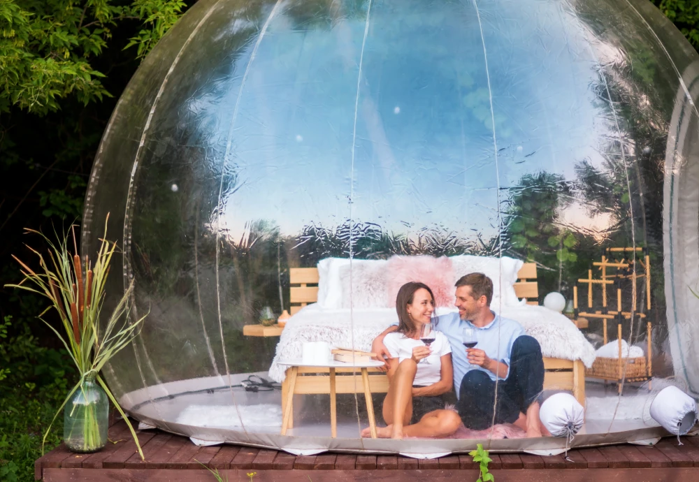 tunnel inflatable bubble camping tent